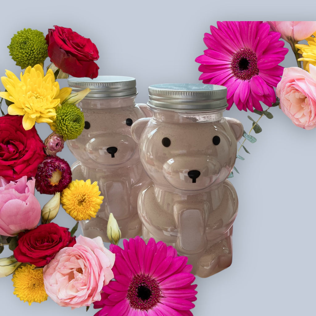 Pink Cloud Unscented Bubble Milk Bath - (Large Bear Jar)